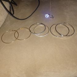 Earings And A NICE Necklace And A Nice Ring 
