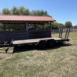 18FT 12K Equipment Trailer With Title