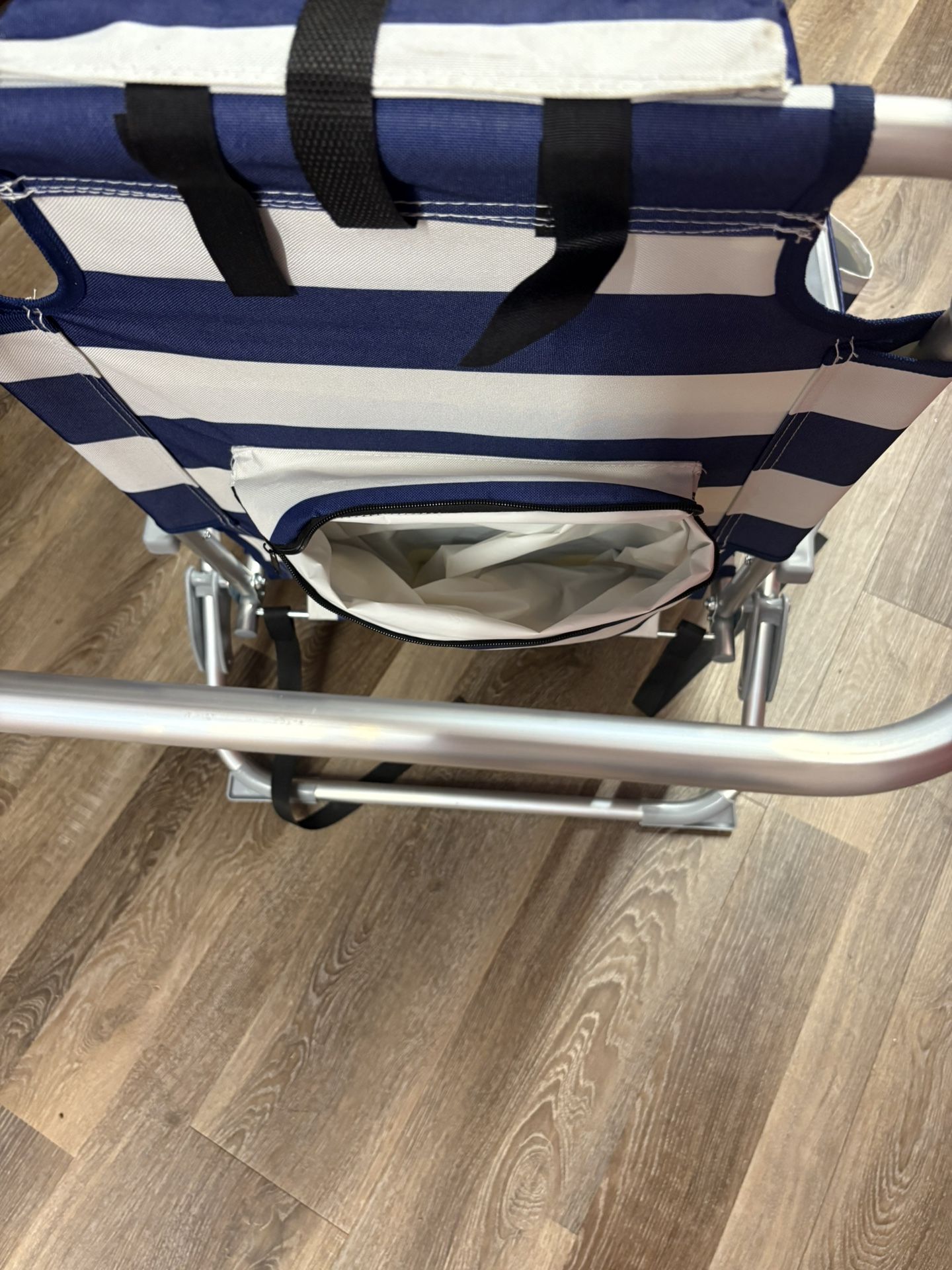 Backpack 5 Positioning, Low Profile Beach Chair