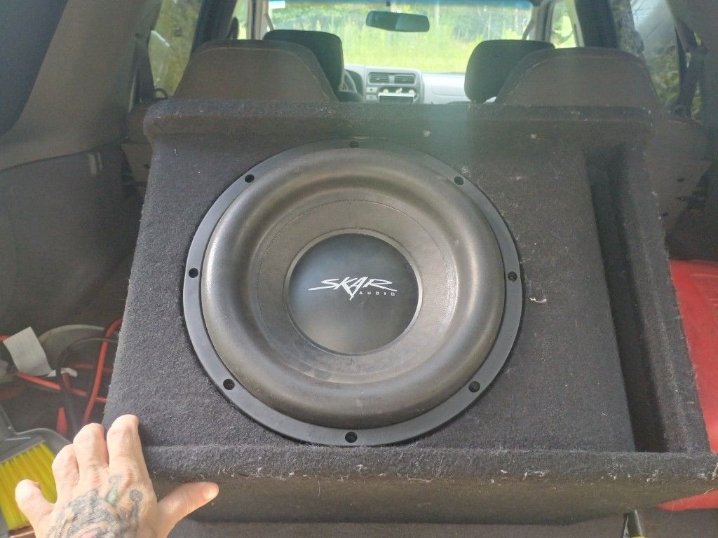 12 Inch SKAR SUB In Skar Box