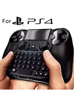 Wireless Mini Keyboard for PlayStation 4 with Audio Jack
