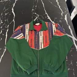 GUCCI Bi Material Chains BOMBER JACKET 2XL