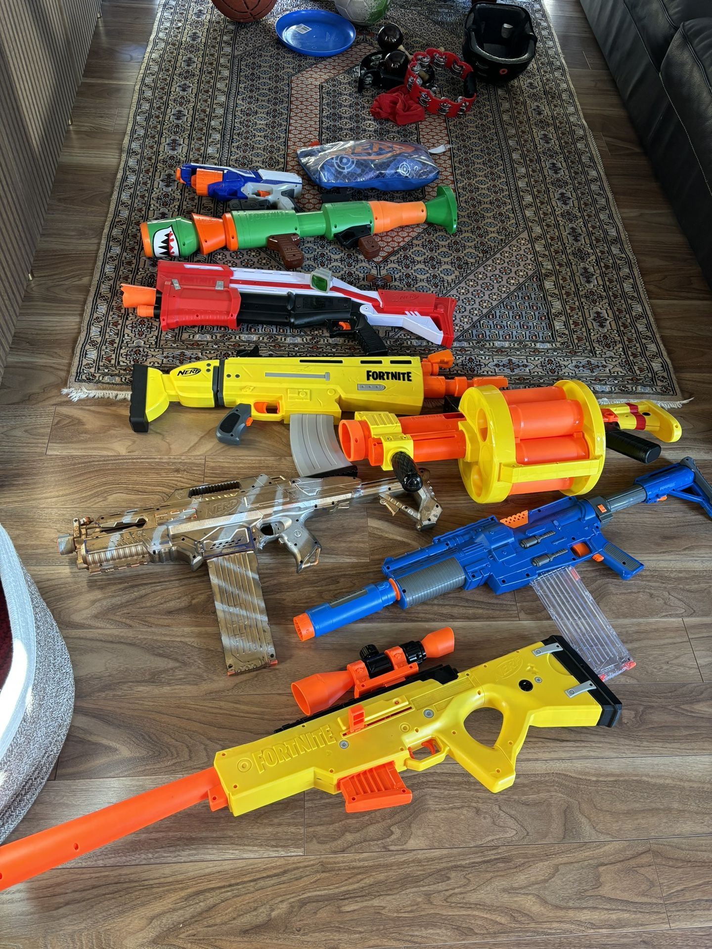 Nerf Gun Lot
