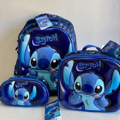 Stitch 3pc Backpack 