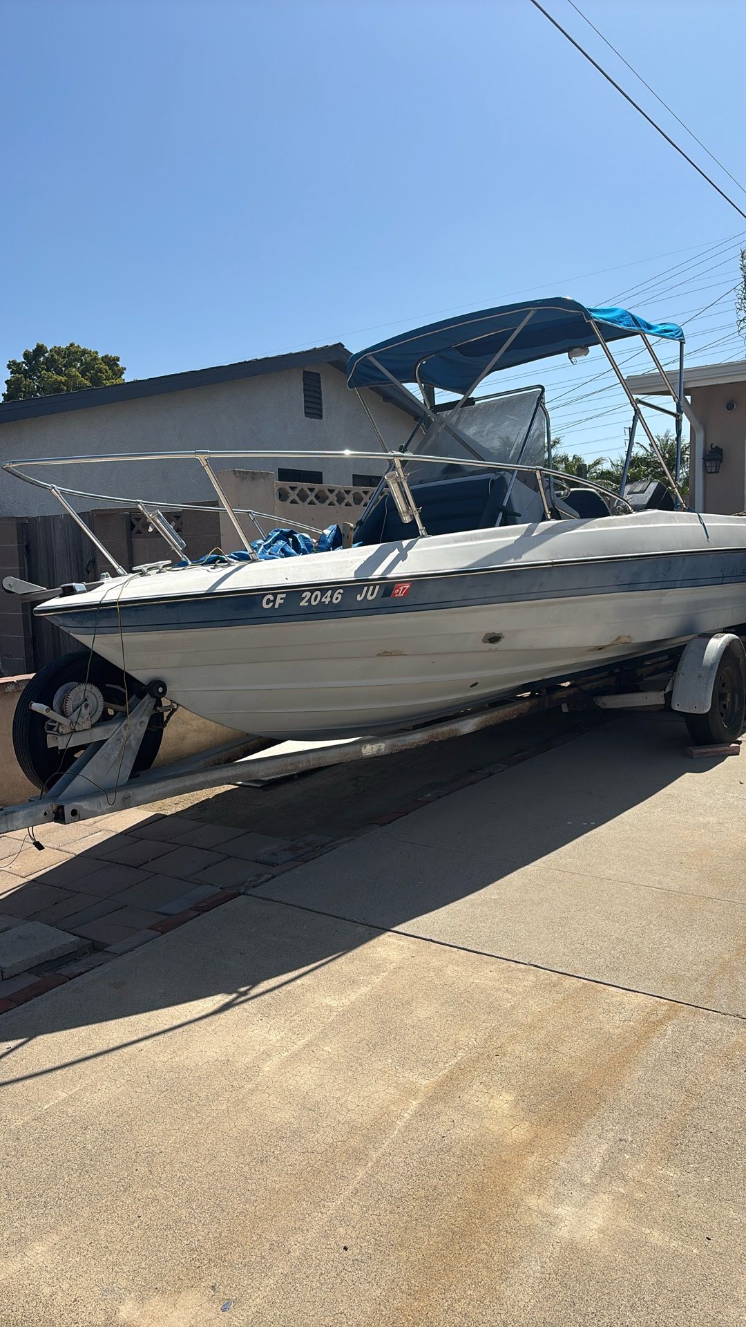 20 Foot Bayliner Been Sitting For A Year Or So