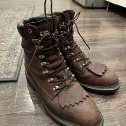 Ariat Lace Up Steel toe Work Boots