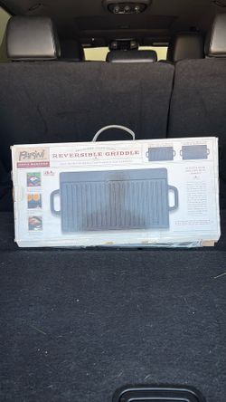 Parini cookware Reversible Griddle 20x9in