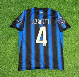 Javier Zanetti - Inter 2011 Special Final Jersey Soccer Trikot Maillot Maglia M