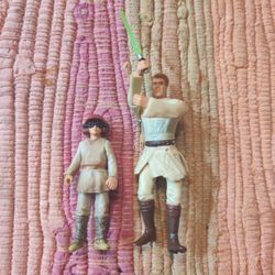 1998 STAR WARS PAIR OF FIGURINES