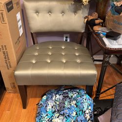 2 Upholstered Fabric Chairs