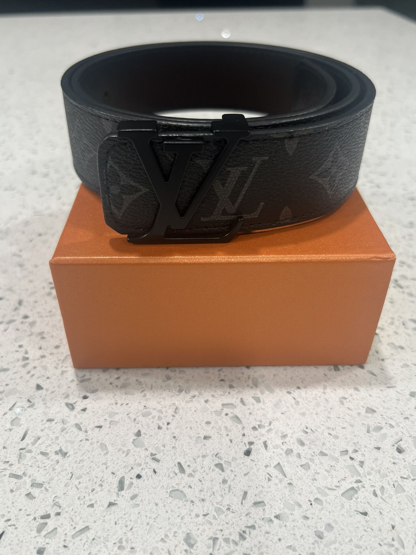 Blacked Out Designer Belt 
