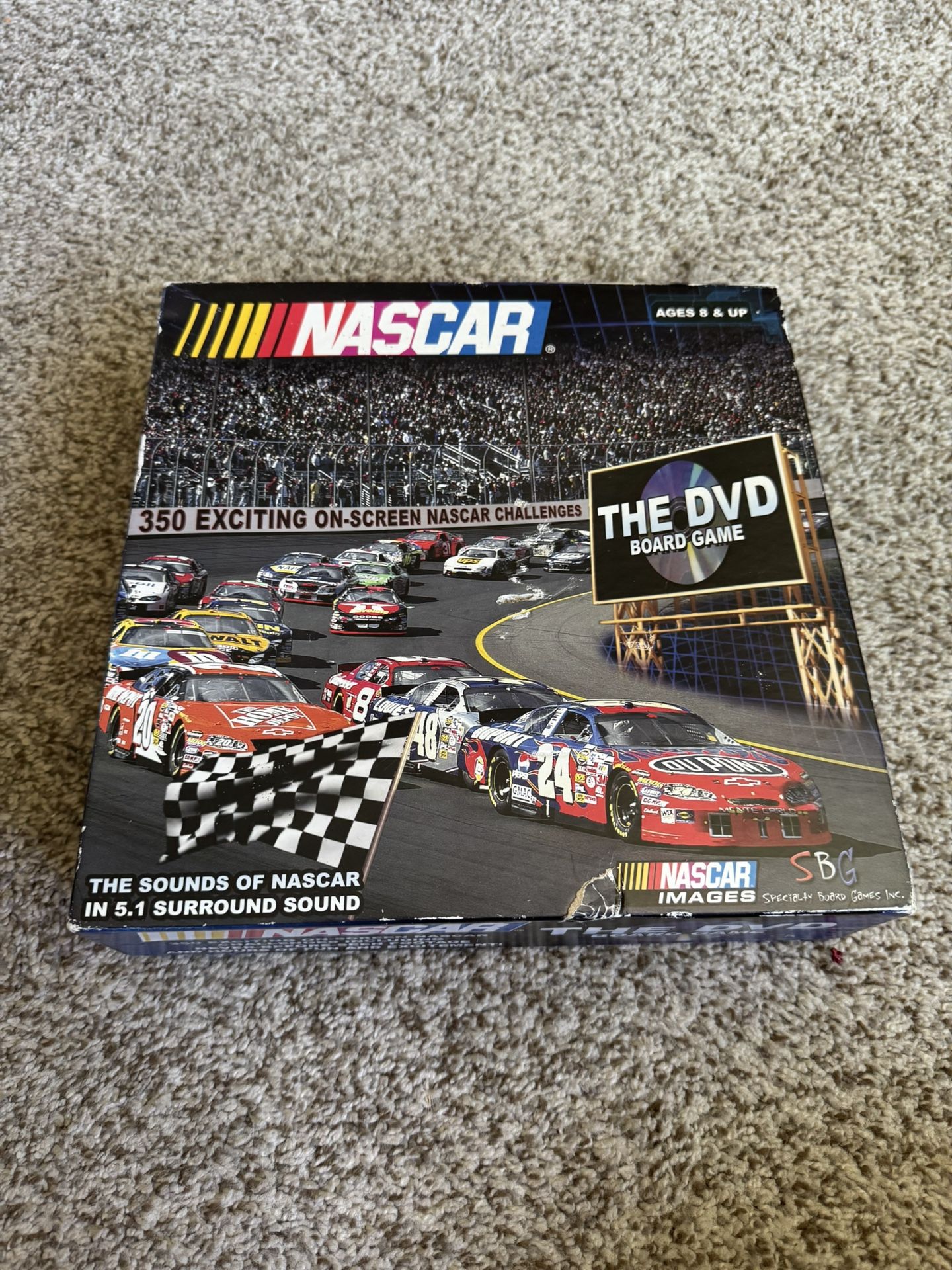 NASCAR The DVD Board Game