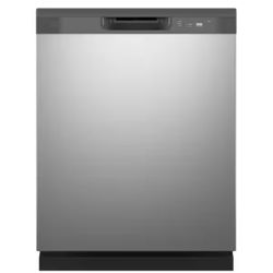 GE 24 in. Built-In Tall Tub Front Control Stainless Steel Dishwasher with 60 dBA, ENERGY STAR