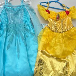 Disney Elsa And snow White Dresses 5/6