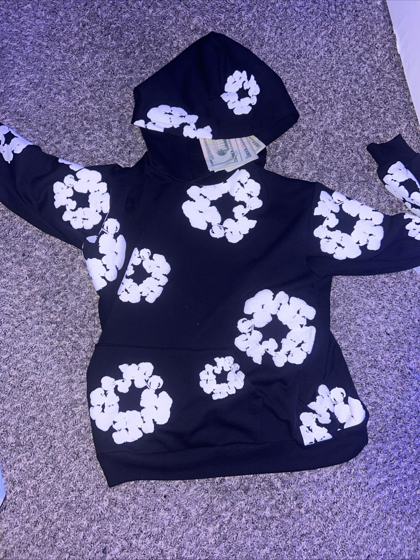 Denim Tears The Cotton Wreath Sweatshirt 'Black