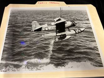 SOC airplane pickup at sea 1943