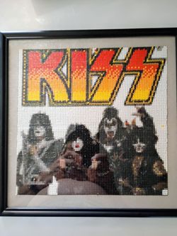 KISS orig band diamond painting