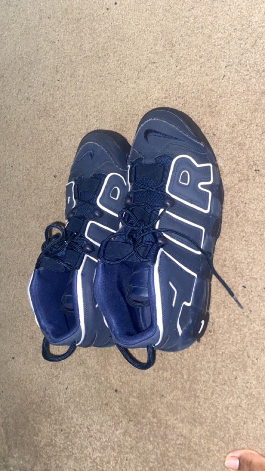 Nike Blue Air maxes Size 11 Us