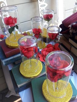 Belle centros de mesa! Para cumpleaños.