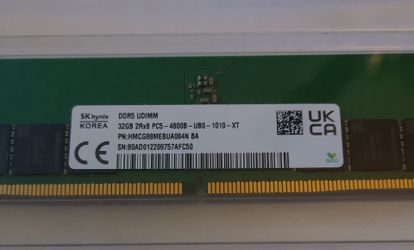 32GB DDR5 UDIMM Desktop RAM Memory