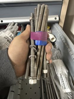 threaded rod kits.  stainless steel 