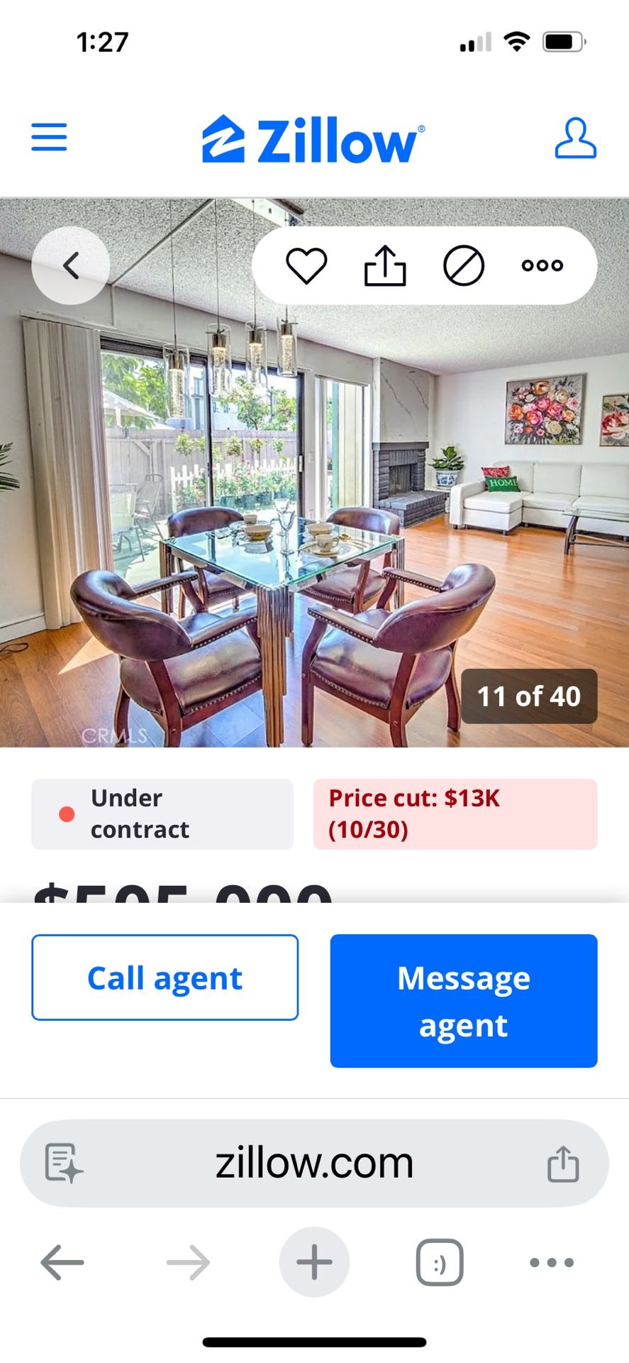 Dining Table with 4 Chairs 