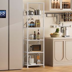 Unopened 6 Tier White Bookcase