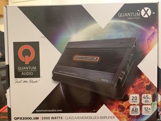Quantum AMP MONOBLOCK