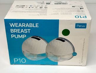 Paruu P10 Double Wearable Breast Pump Hands Free 4 Modes 9 Levels | NEW SEALED