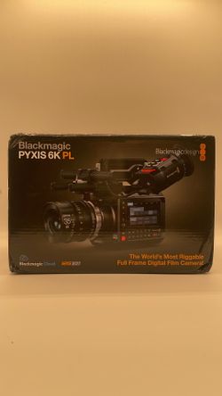 Blackmagic Pyxis 6K PL Cinema Camera