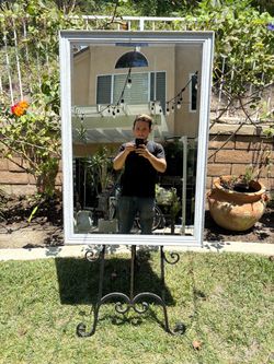 Large Framed Mirror