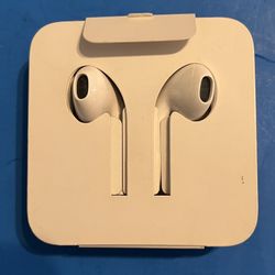 New Apple iPhone OEM Earbuds Headphones Set Wired Lightning w/ 3.5 Adapter