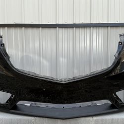 ACURA MDX BLACK 2014 2015 2016 FRONT BUMPER + LOWER VALANCE