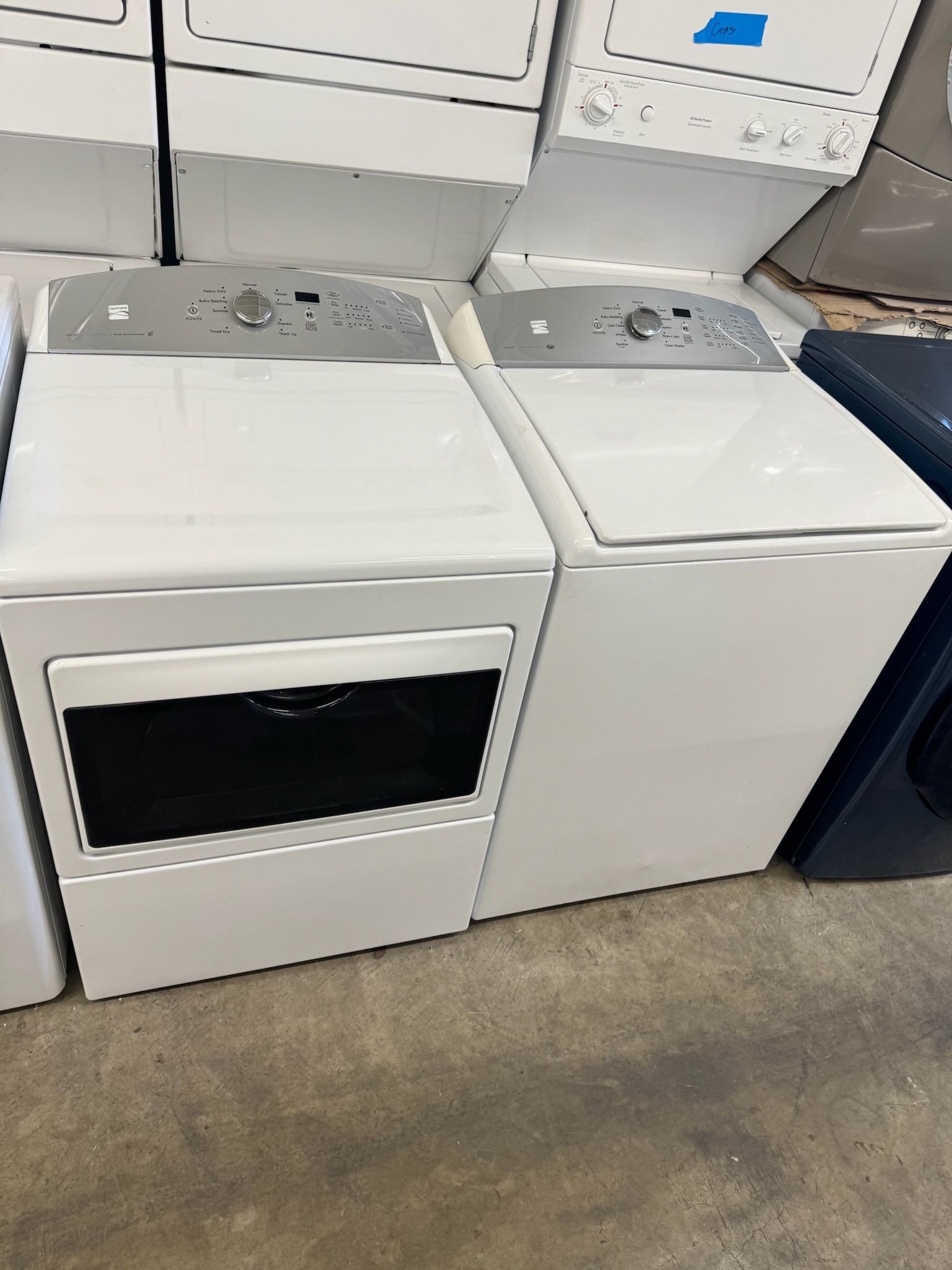 Used Kenmore Washer and Gas Dryer 