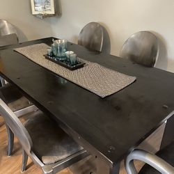 Dining Table With 6 Chairs 