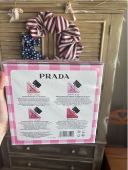 ✨New Prada women's Gift set. 4, 30ML bottles each