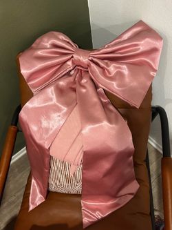 Quince dress bow