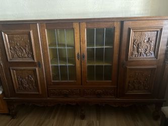 Vintage buffet cabinet