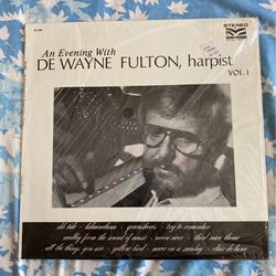 An Evening With De Wayne Fulton Harpist Vol 1 LP