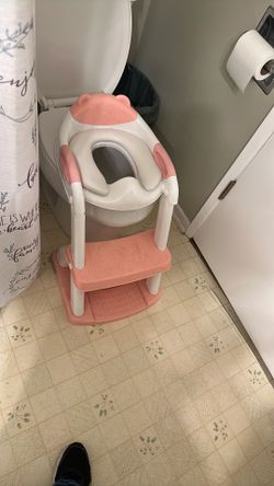 Potty training step