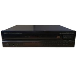 Denon DCM-420 5-Disc Carousel CD Player. PCM Audio Technology No Remote Tested