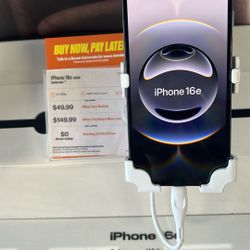 Iphone 16e  $49.99  When You Switch To Boost Mobile 