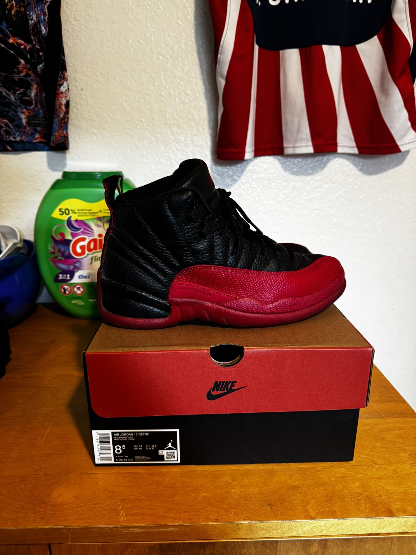 Jordan 12 Flu Games
