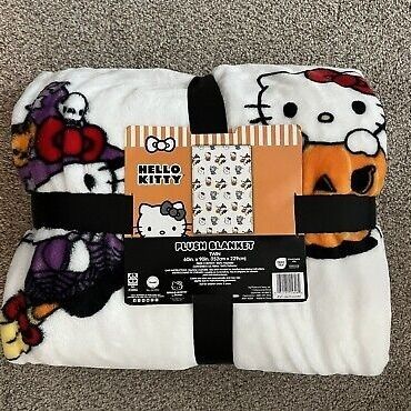 Sanrio Hello Kitty Halloween Blanket Kawaii Halloween Room