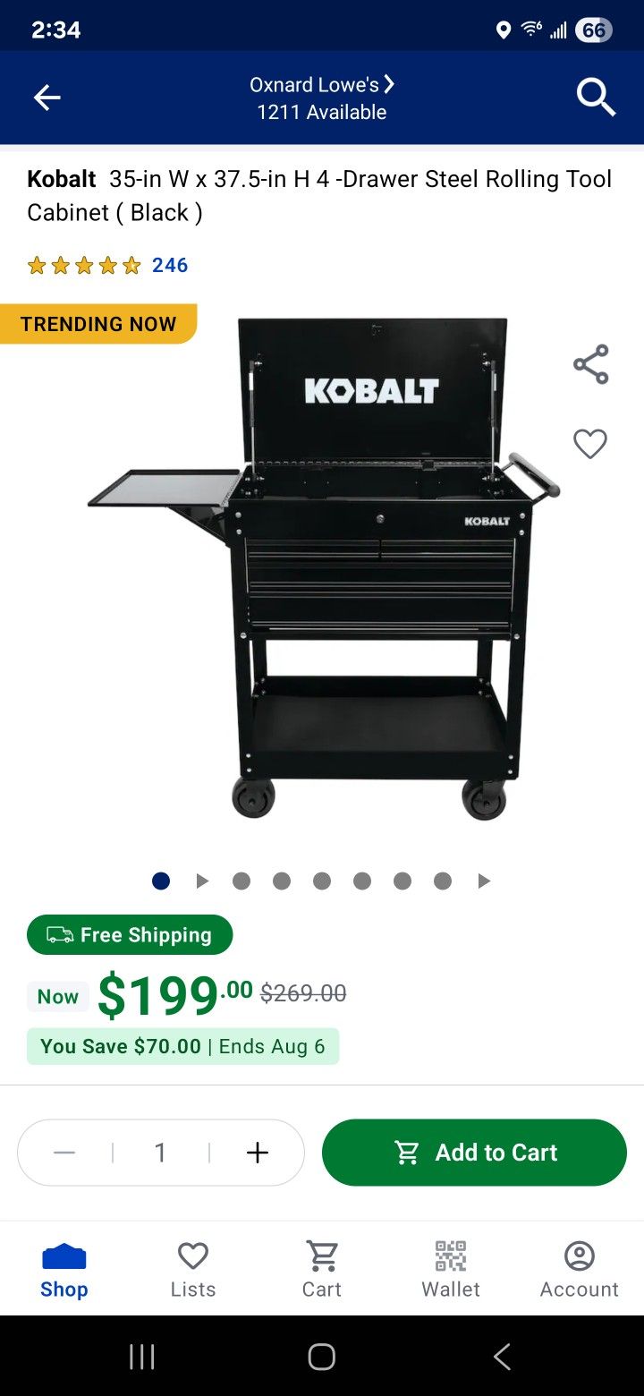 Kobalt Tool Box