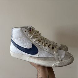 Nike Blazer Mid '77 Vintage White/Blue Sneakers
