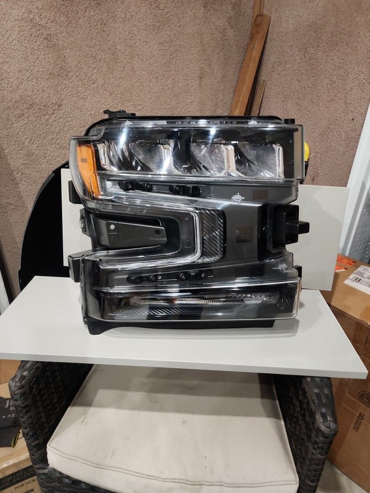 2021 Silverado Headlight
