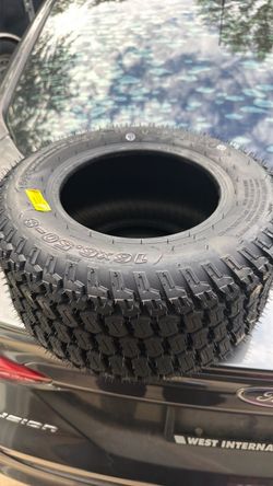 Two New Lawnmower Tires