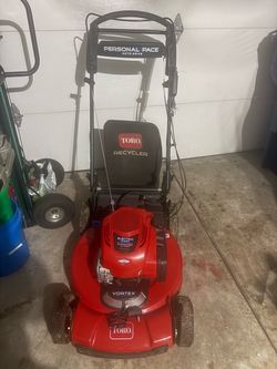 Toro Personal Pace Mower With Electric Start