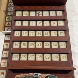 Vintage Terry Redlin Plate Calendar 